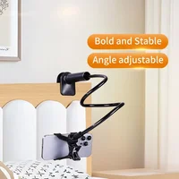 Adjustable 360° Rotating Lazy Phone Holder with Clamp – Flexible Bed Desk Mount Stand for Home & Office - Image 3