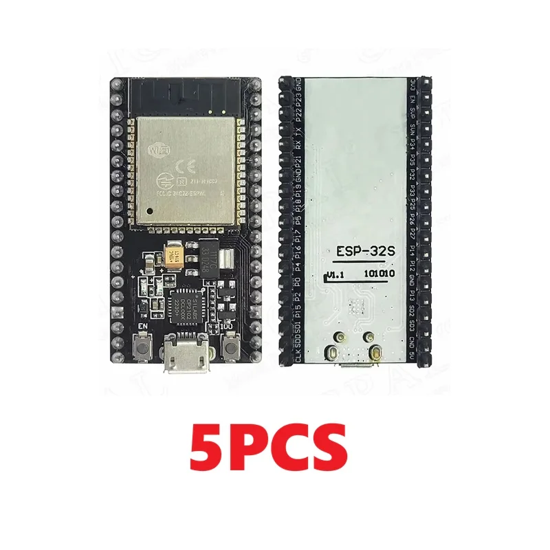 ตัวเลือกสินค้า ESP32 บอร์ดพัฒนา 2.4G WiFi + Bluetooth ใช้พลังงานต่ำ