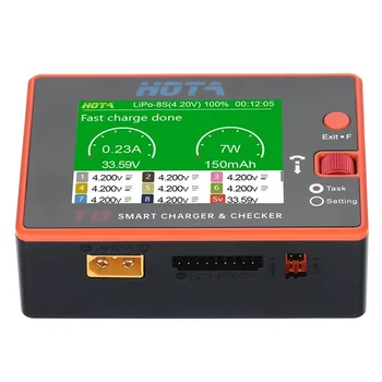 HOTA T8 650W 22A XT60 1-8S Intelligent Charger Checker for a wide range of devices 1