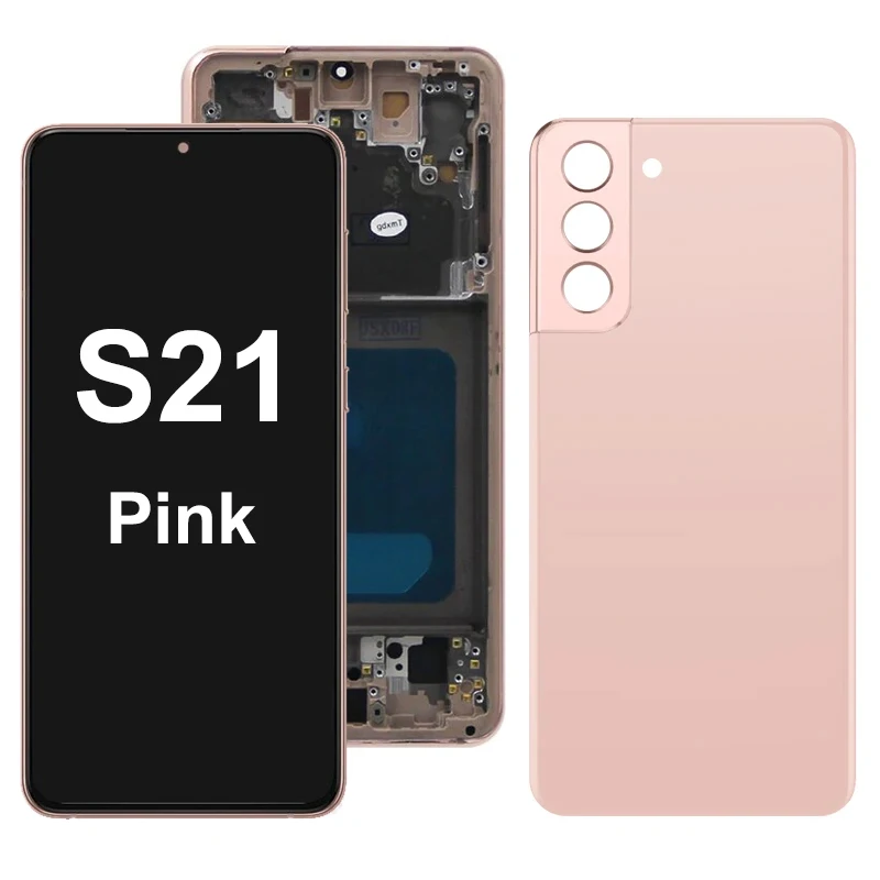 Écran LCD Complet Avec Châssis Pour Samsung Galaxy S21 Plus G996B - Argent