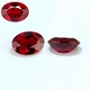 Pretty Ruby Gem Oval Faceted Cut VVS Loose Gemstone UV Test Ruby for Jewelry Making Materials 3