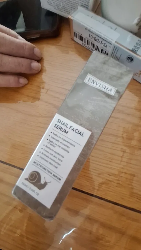 ENVISHA Snail Collagen Face Serum Facial Skin Care Anti-aging Wrinkle Moisturizing Whitening Firming Skin Essence Shrink Pores photo review