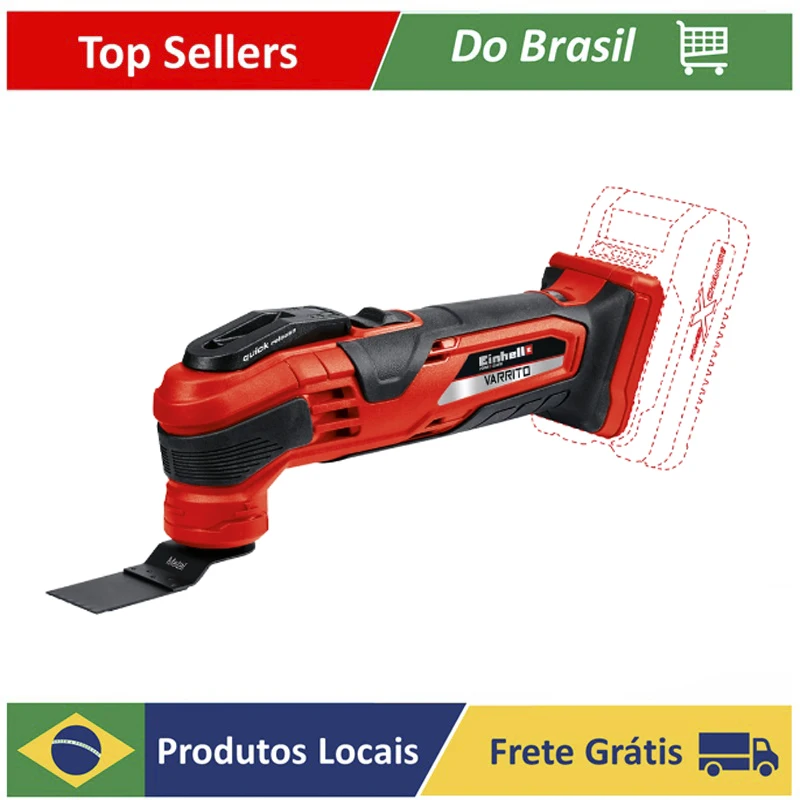 Herramienta multifuncional de 18,0V, sin cargador, sin batería, Varrito  Einhell 4465160