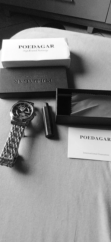 POEDAGAR Luxury Watch for Men photo review