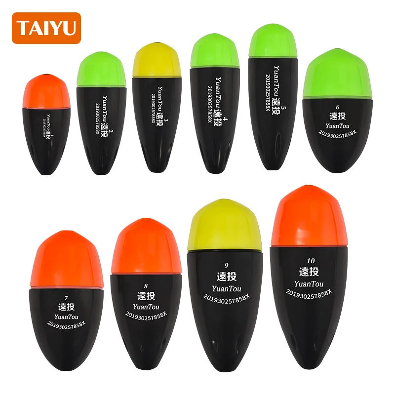 TAIYU Luminous Fishing float Set High sensitivity Buoy Adjustable Red&Green color Bobber waterproof Electronic Fishing Floats fishing float fishing floats fishing bobber