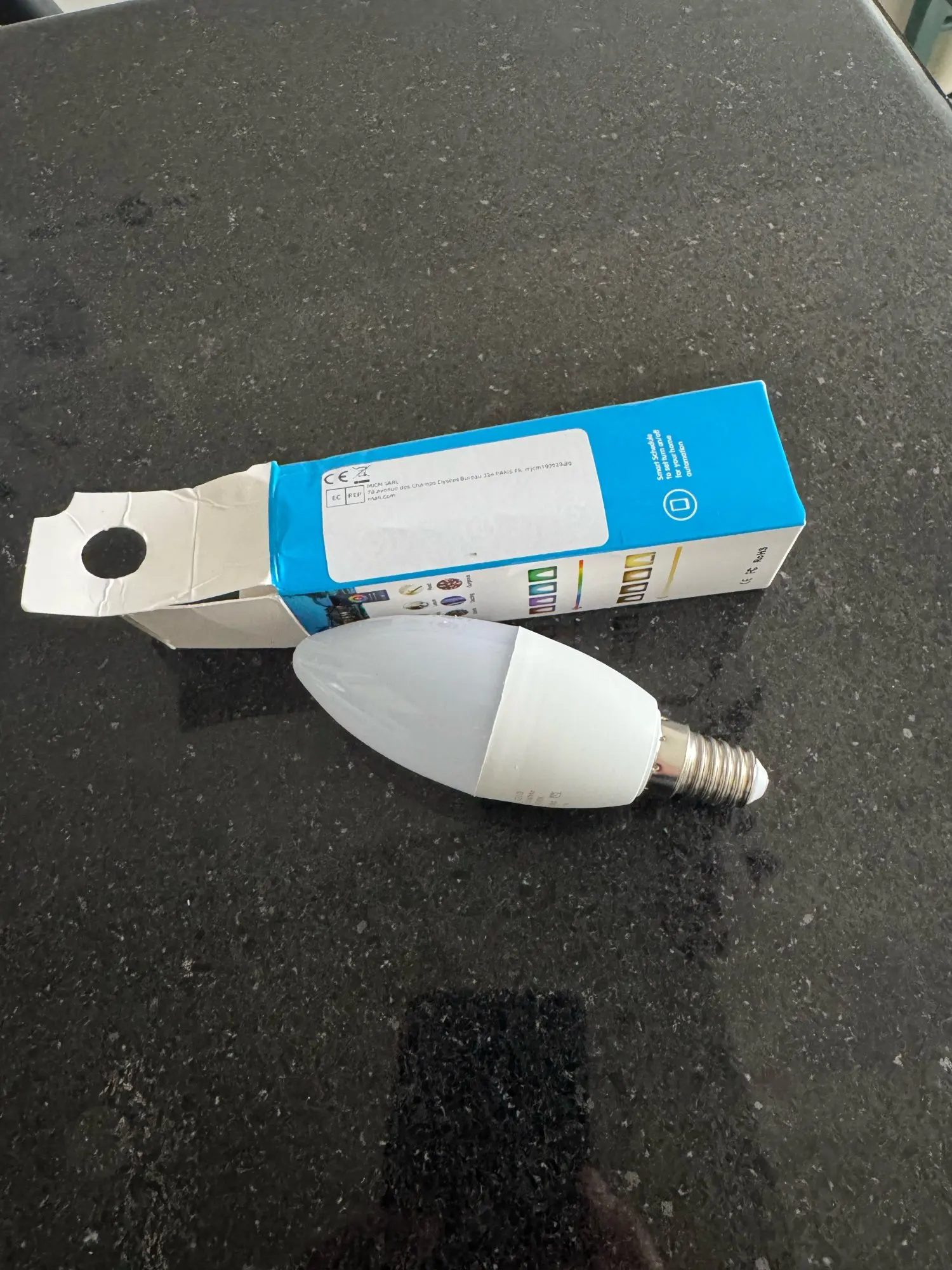 Tuya E14 Candle Lamps APP Control Smart Bulb Bluetooth WIFI RGB 220V LED Light Dimmable Smart Life Room Home Group Crystal Lamps photo review