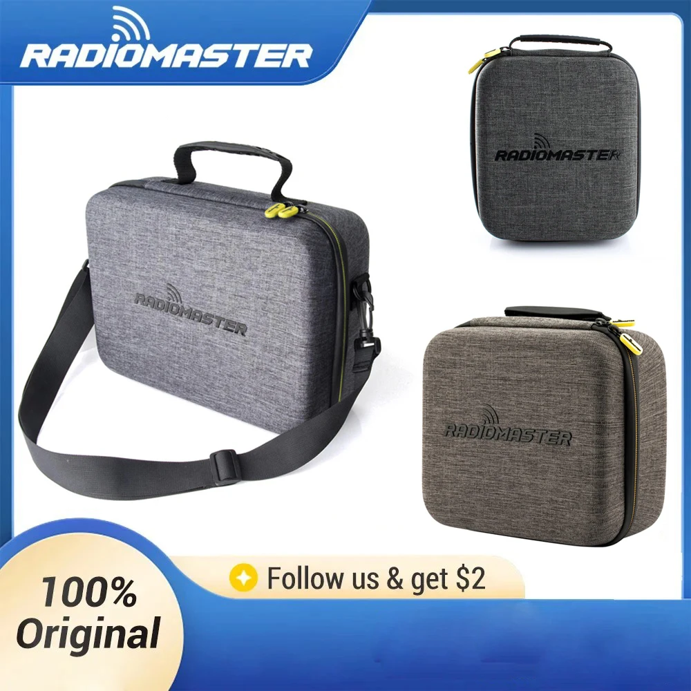 Radiomaster Universal Portable Storage Bag Remote Control Transmitter Case for TX16S TX12 Pocket Zorro