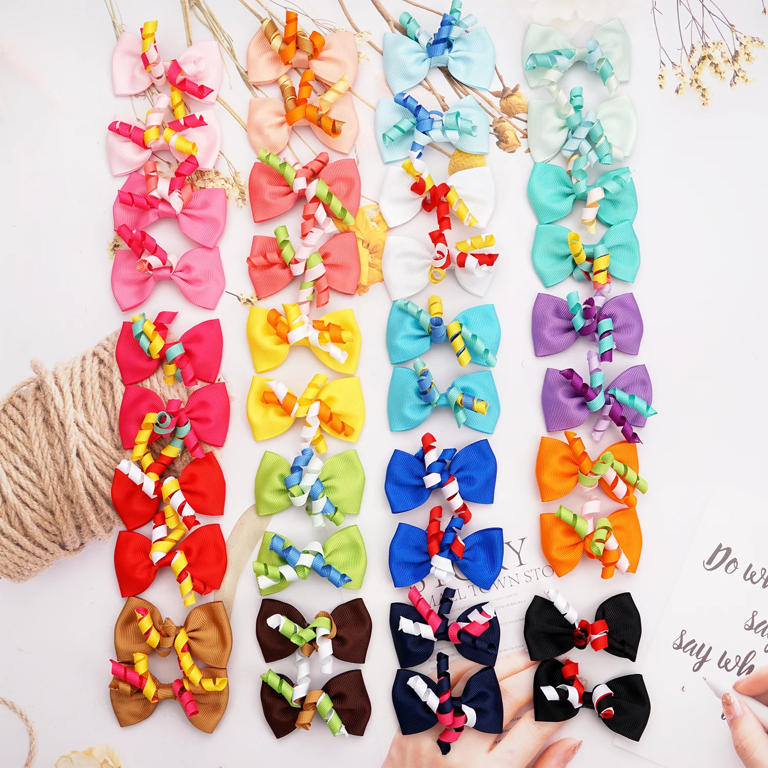 Butterfly Bow Hair Clips for Kids Accessories
