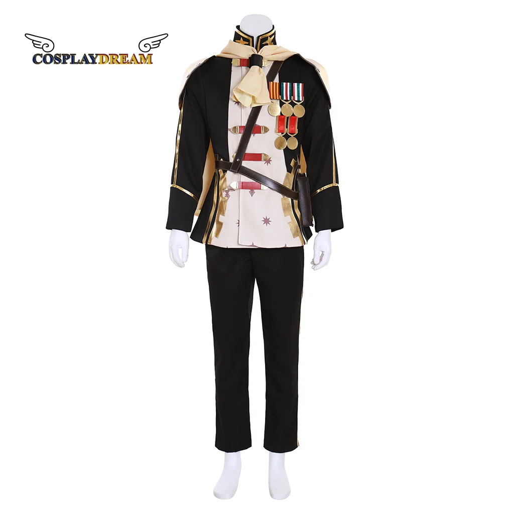 

Game Final Fantasy Type-0 Ace Cosplay Costume Ace Fighting Suit Military Uniform Outfit Mens Halloween Carnival Cosplay Full Set