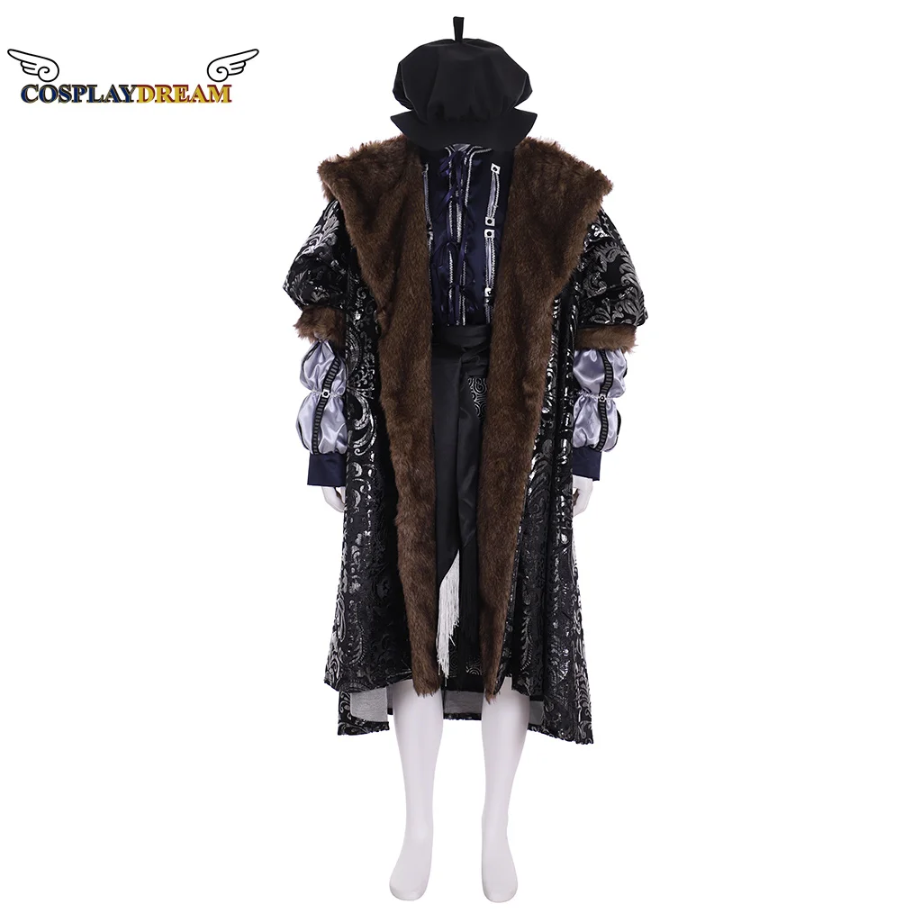 Tudor Elisabettiano Costume Cosplay Da Uomo Victoria King Rococò Prince Vanette Baroque Suit King Costume Noble Men Suit
