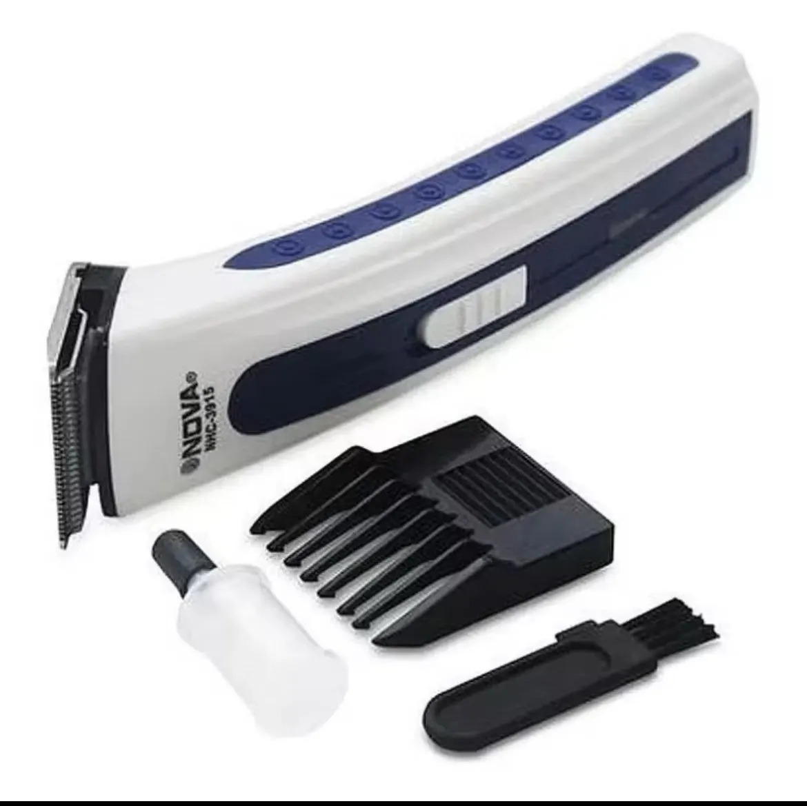 Máquininha De Cortar Cabelo e/ou Barbeador Portátil Aparador Barba 3915 bivolt Recarregável-ENVIO IMEDIATO PARA TODO BRASIL photo review