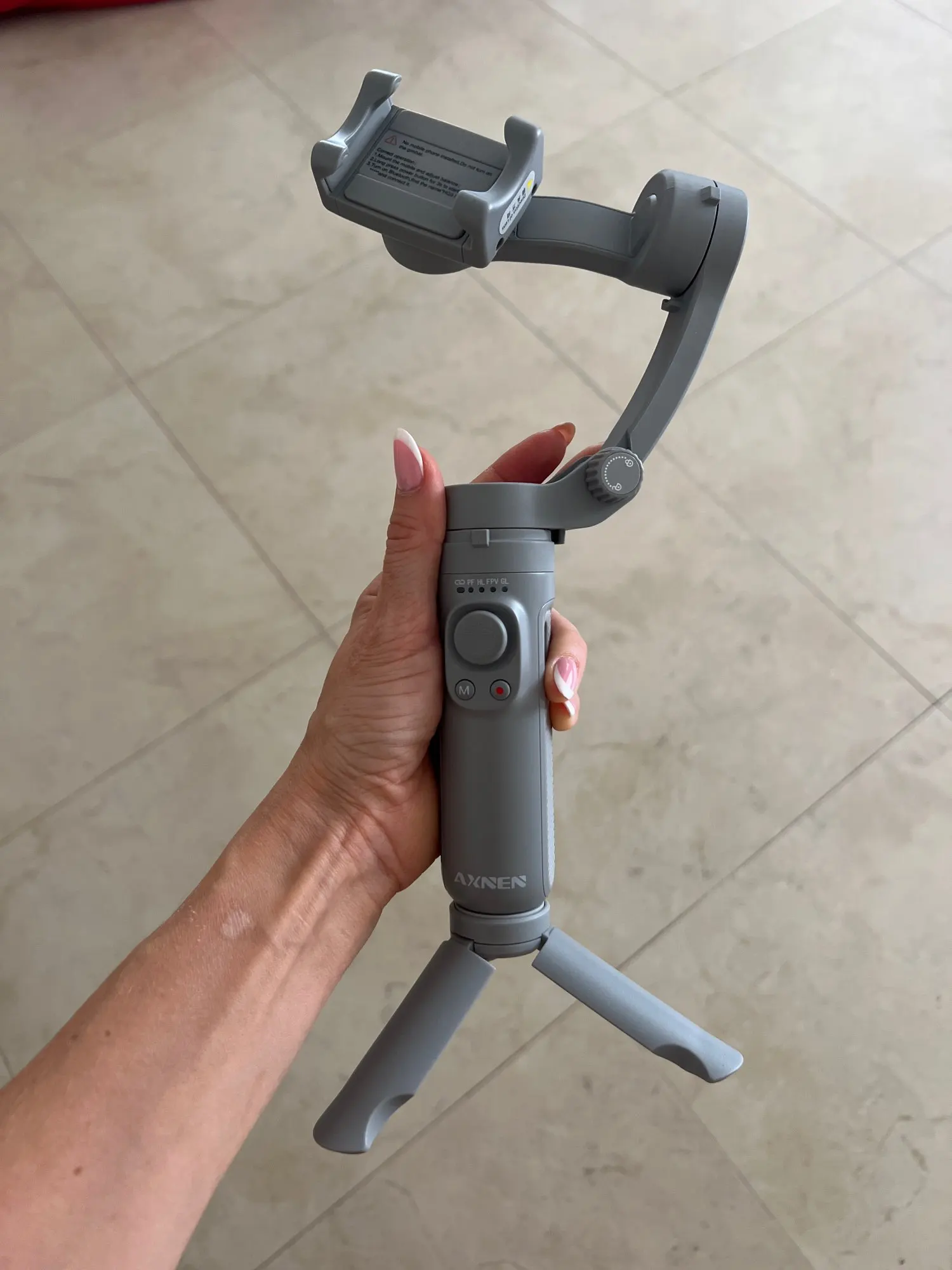 HQ3 3-Axis Gimbal Anti-Shake Stabilizer for Smartphone photo review