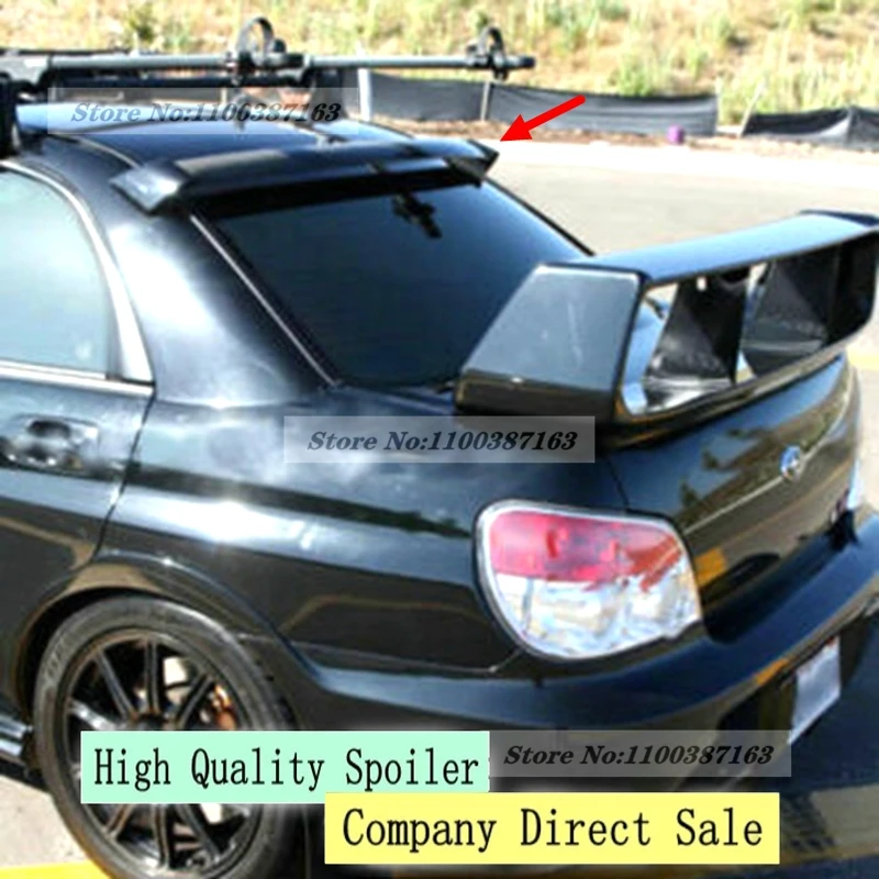 

Carbon Fiber Rear Roof Spoiler Window Wing Lip For Subaru Impreza WRX STI 7-9th 2002-2009 Car Styling