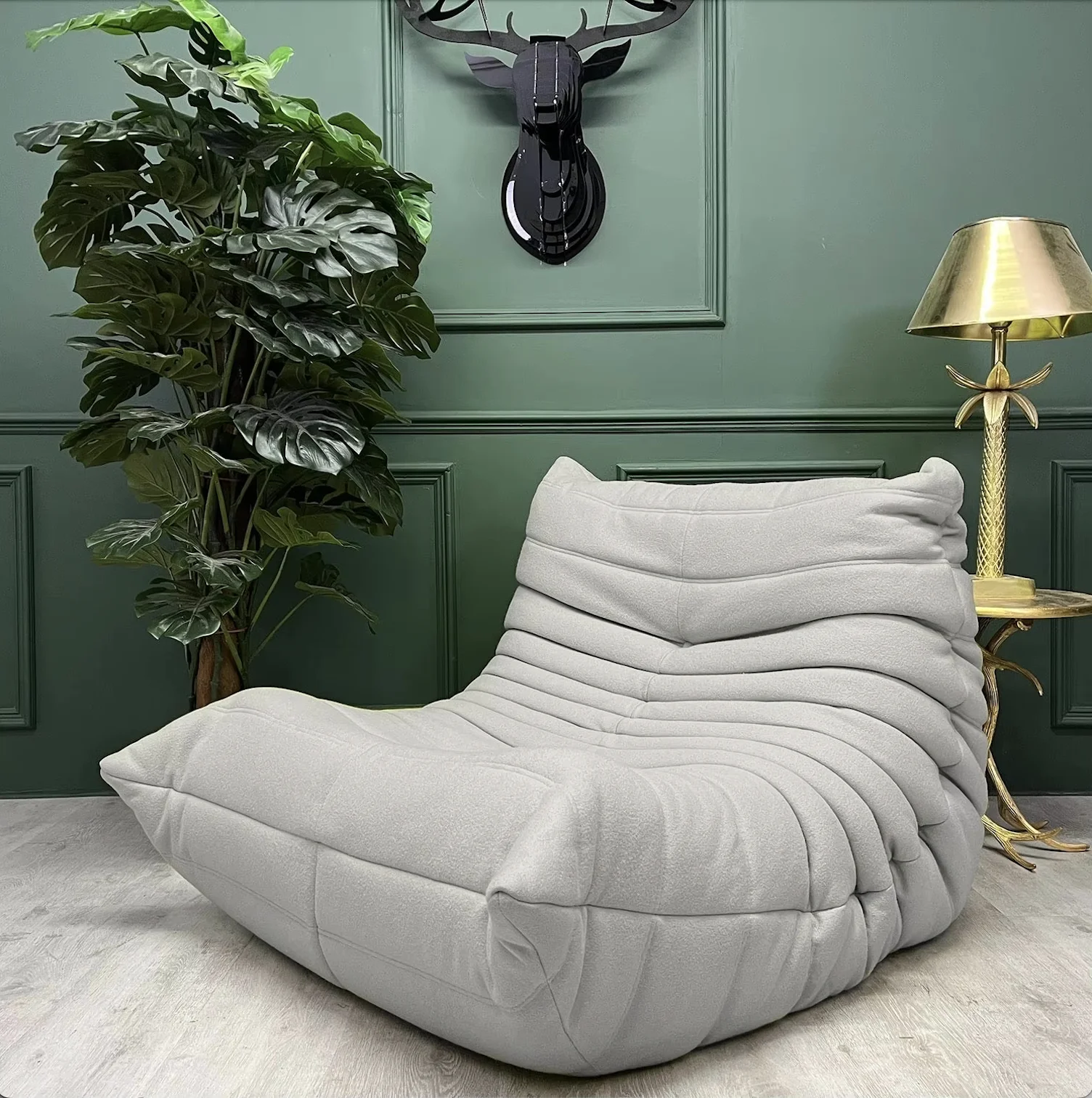 Caterpillar Single Sofa Lazy Couch Tatami Living Room Bedroom Reading Chair Balcony Rocking