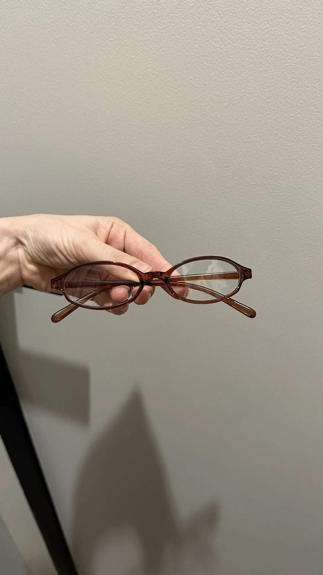 Retro Oval Glasses Women Girls Y2K Red Green Frame Glass Eyewear Decorative Computer Anti-blue Eyeglasses with Seaside Driving photo review