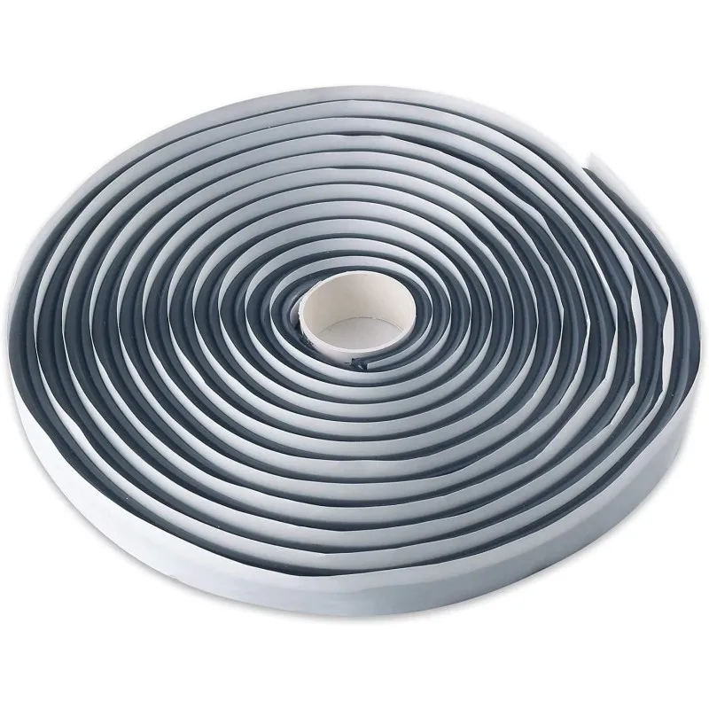Butyl Sealant Tape Diameter 8mm x4m Rubber Airtight Watertight Sealing Tape for Auto Car Truck