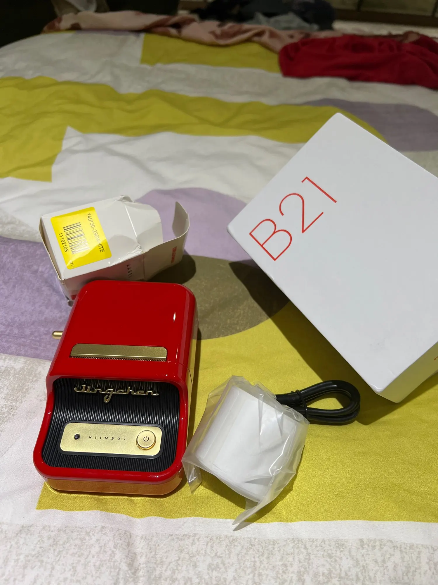 Wireless Thermal Label Printer photo review