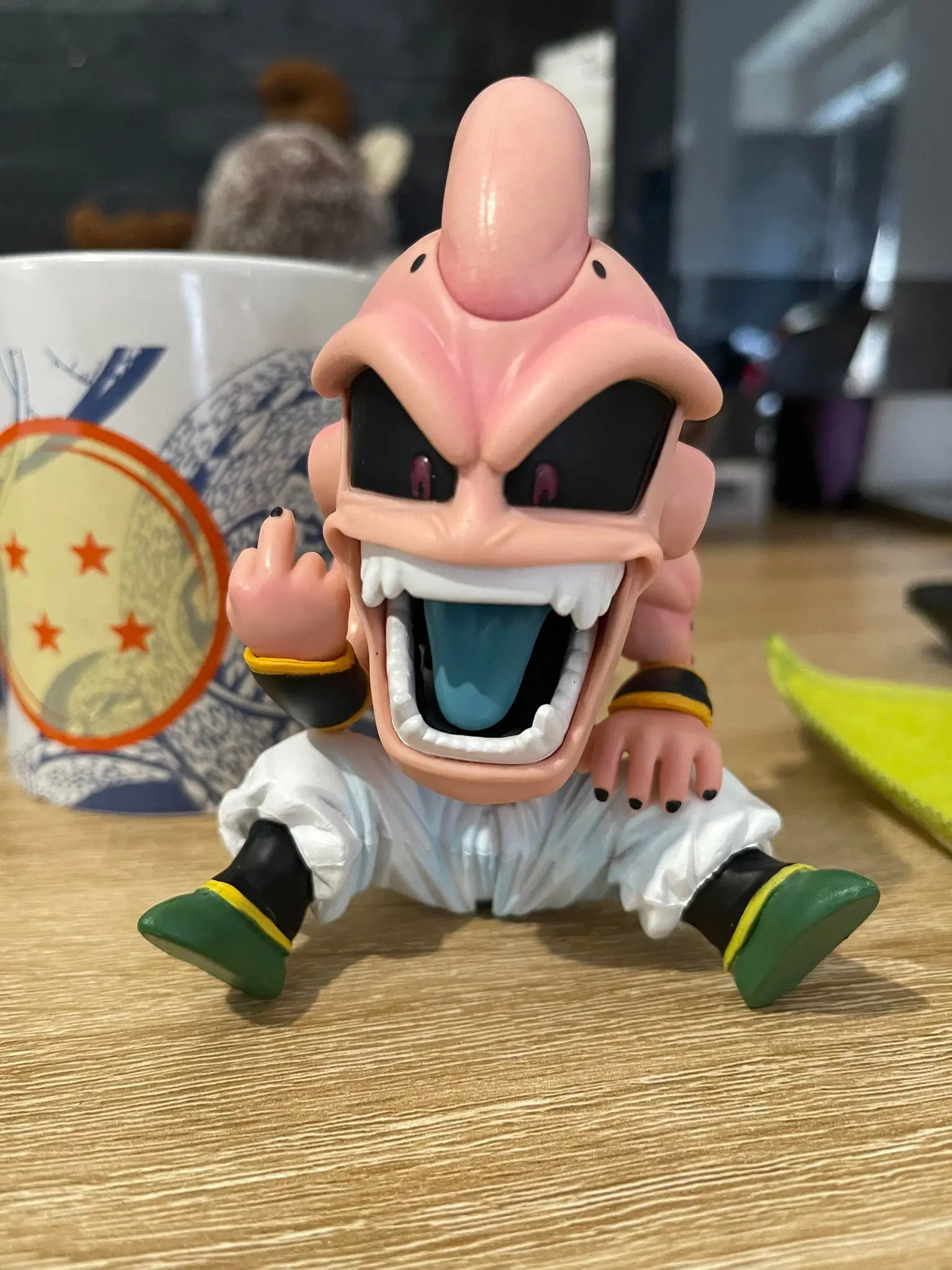 Dragon Ball Z Majin Buu Anime Figures Boo Action Figurals Model PVC Toys Collectible Brinquedos Figurine photo review