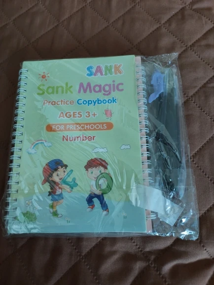 (49%OFF SALE ENDING SOON) Magic Practice Copybook (4 Pack) + Magic Pen