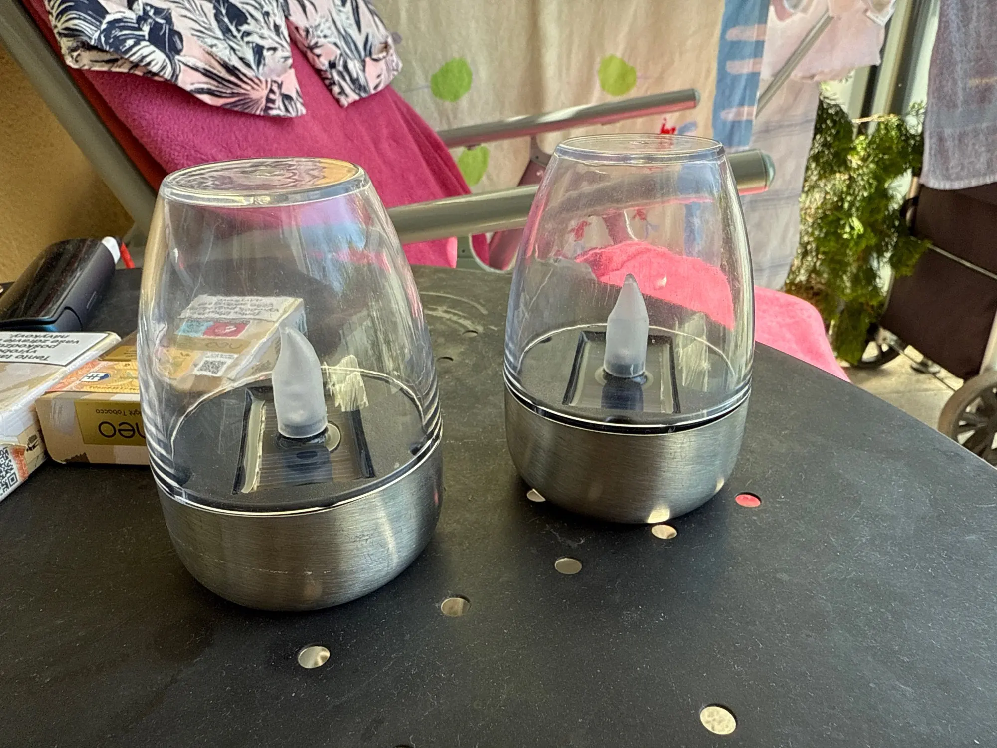 LED Solar Candles Night Light - Waterproof and Rechargeable photo review