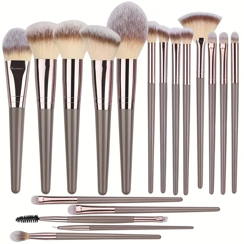 Luxury Soft Fluffy Cosmetic Brush Set for Effortless Beauty
