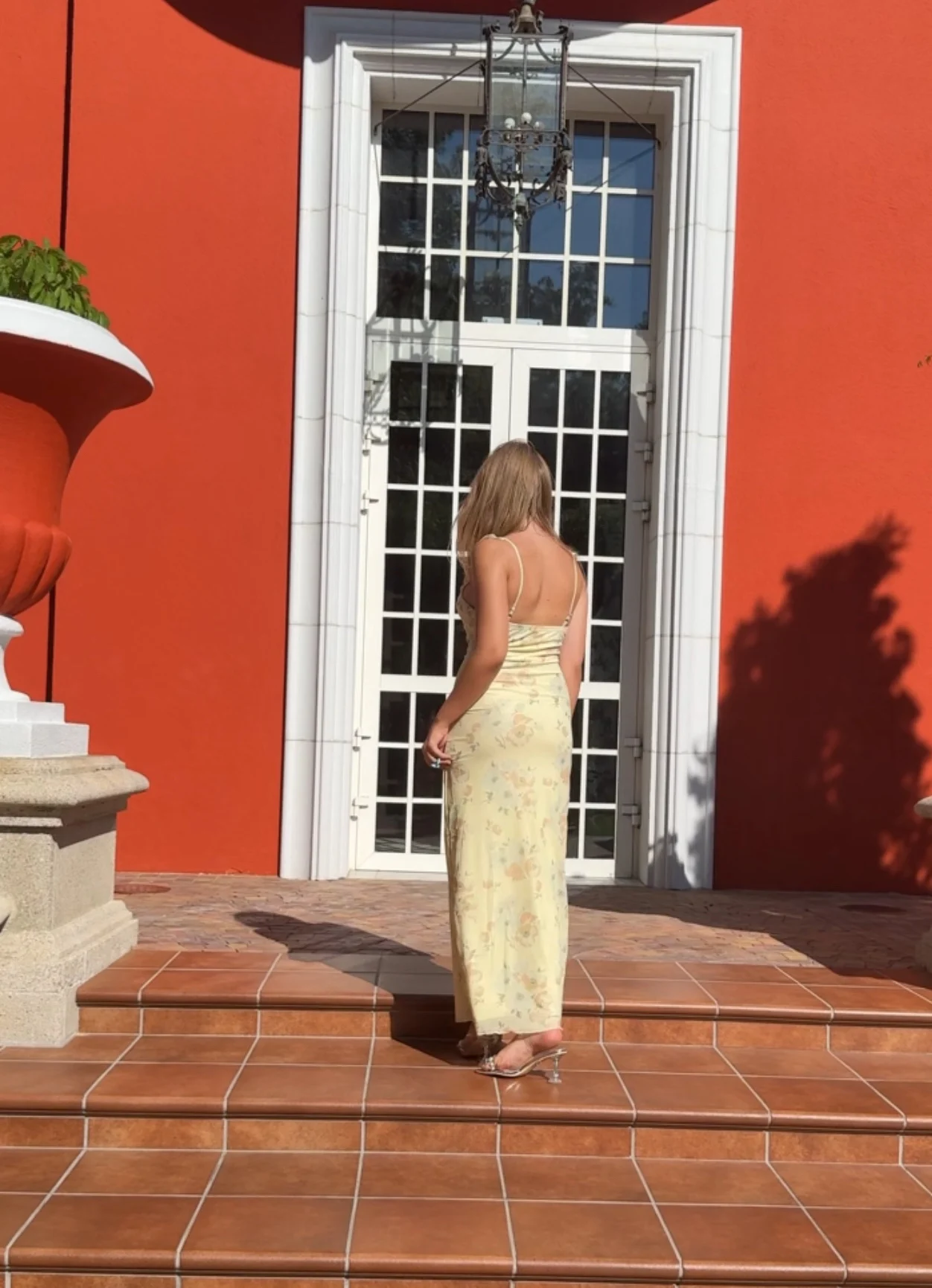 Cryptographic Summer Floral Print Plunge Maxi Dress photo review