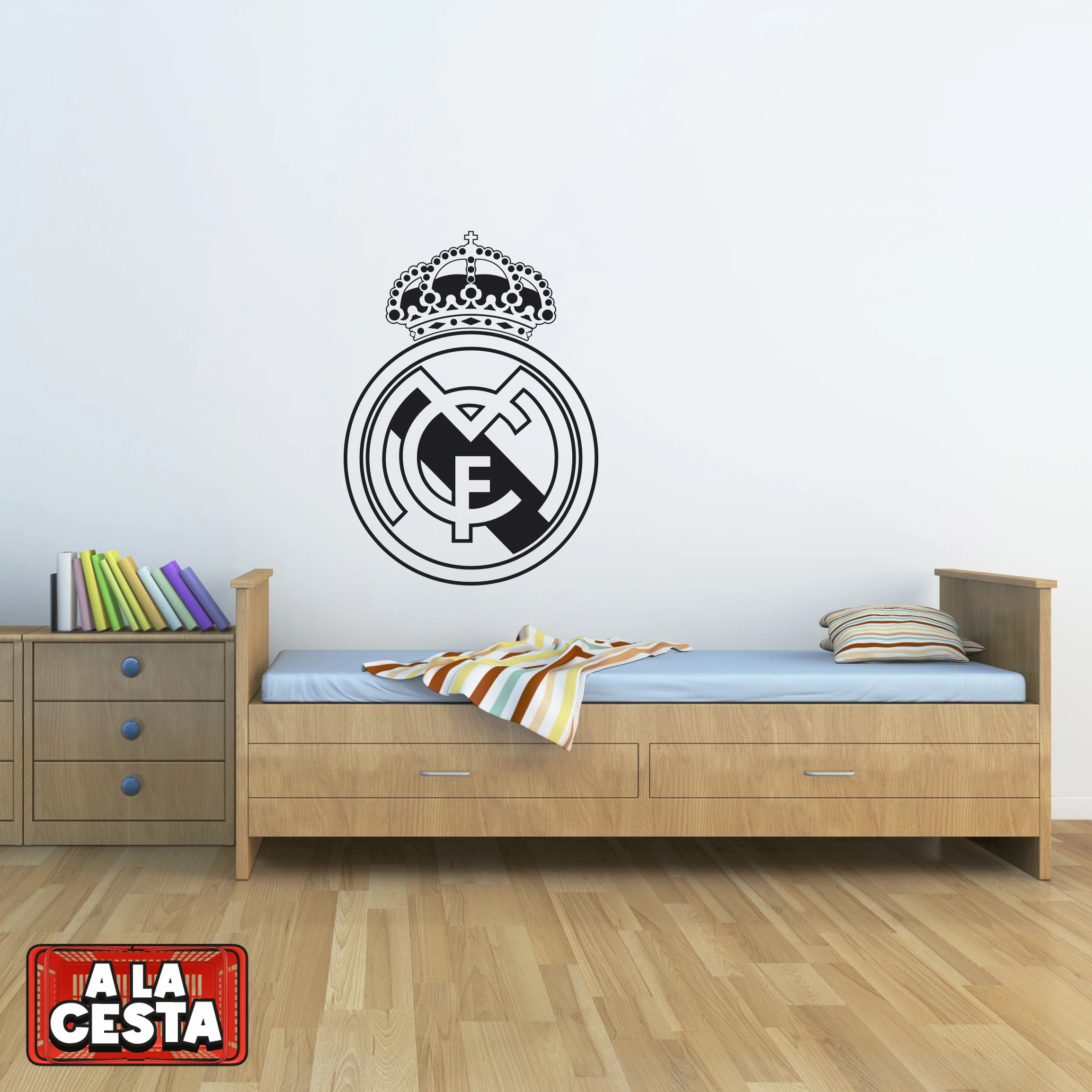 Vinilo decorativo Escudo Real Madrid Color