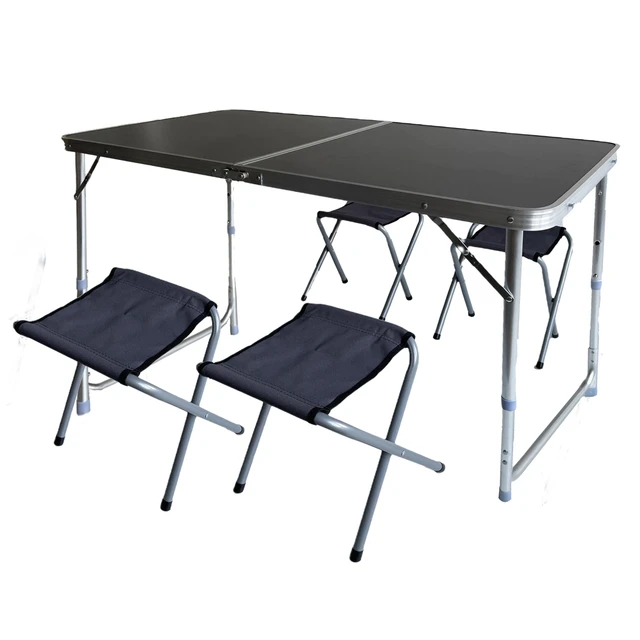 Buy Folding Camping Table 4 Stools Online