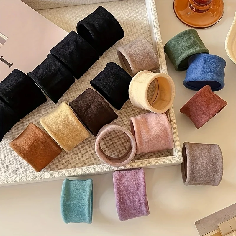 5/10/20Pcs/Set New Women Girls Colorful Nylon Elastic Hair Bands Ponytail Hold Small Hair Tie Rubber Bands Scrunchie Hair Access
