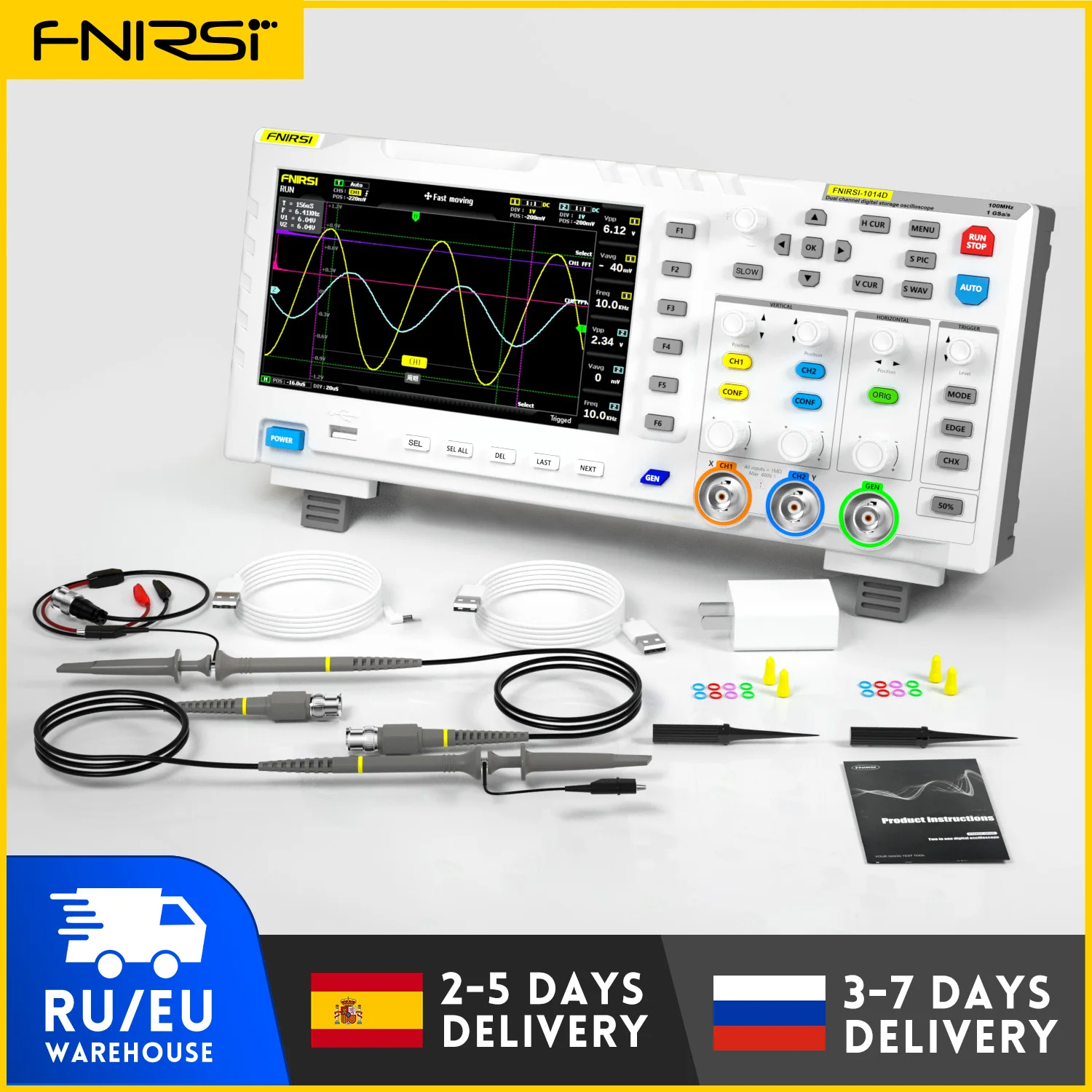Podw-jny-kana-FNIRSI-1014D-oscyloskop-cyfrowy-pulpitu-100MHz-2 ...