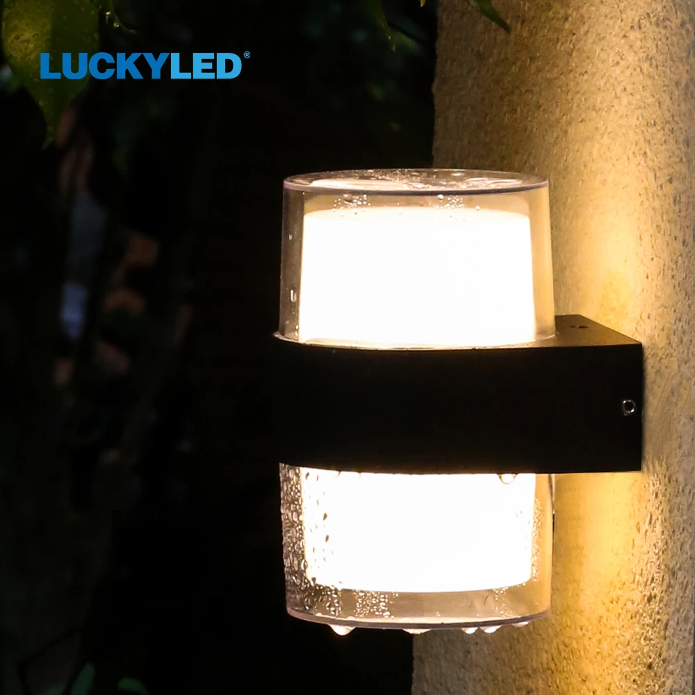 Led Wall Light Outdoor Waterproof Ip65 10w Porch Light Modern Wall Lamp