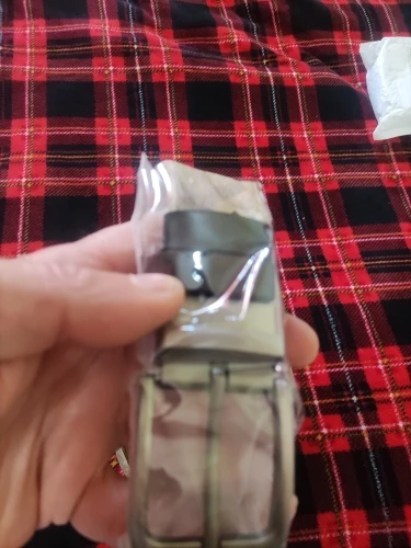 MIDNIGHT SOVEREIGN™ – Black Buckle Genuine Leather Belt photo review