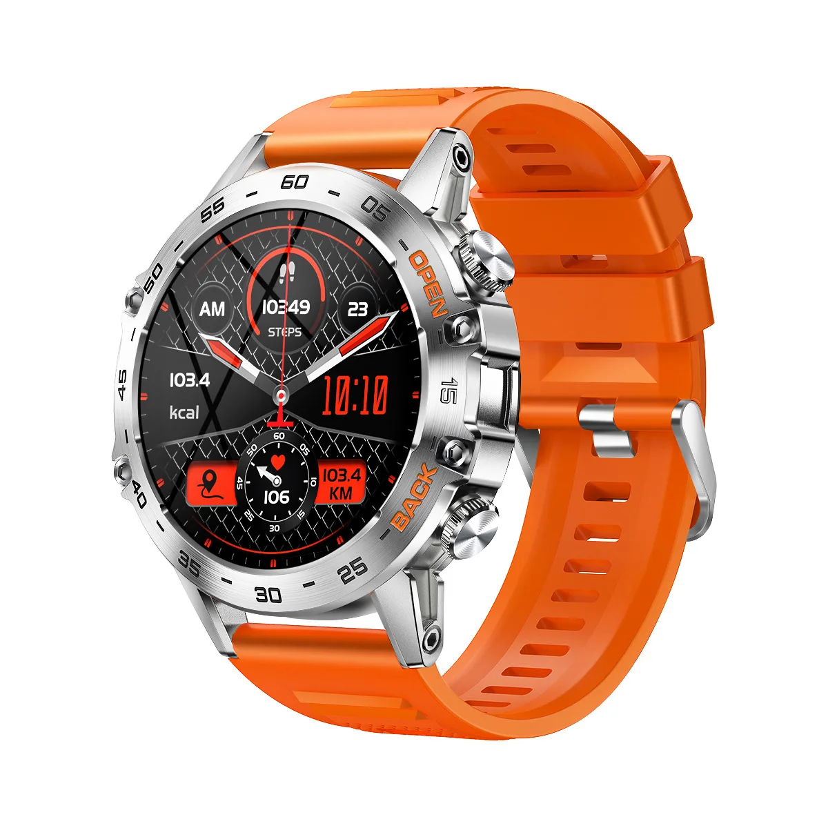 K52 Ʈ ġ    ̾  ȭ ð  ڵ   ǰ  360*360 HD ȭ  Smartwatch.