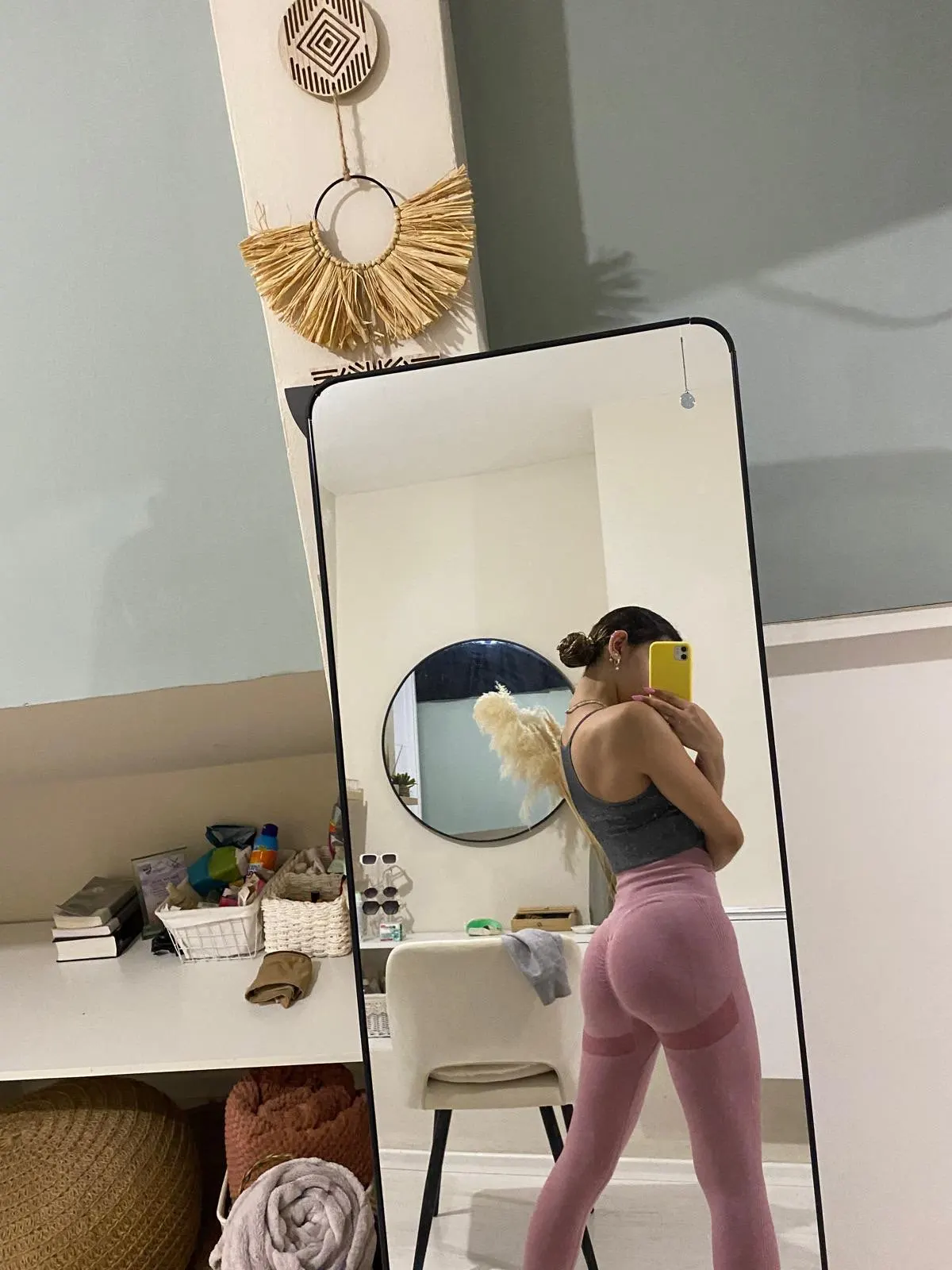 High Waist Workout Leggings for Women, Quick Dry Push Up Leggings