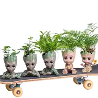 Desk Decoration Vase Home Decor Groot Plant Pot Flower Pot Garden Accessories Anime Tree Man Ornament Home Office Storage 1