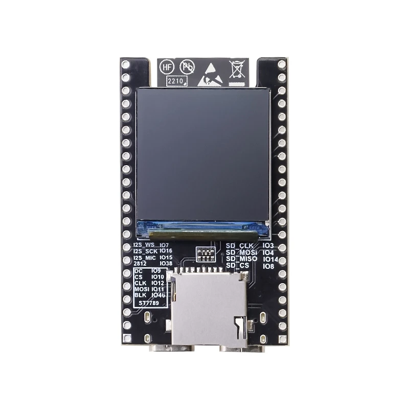 Core Board com 1.3 Polegadas Ips Display Módulo Esp32 Devkit com Display Ips Módulo Mcu Wifi e Bluetooth 240x240 Insolução Esp32-s3 - Imagem 5