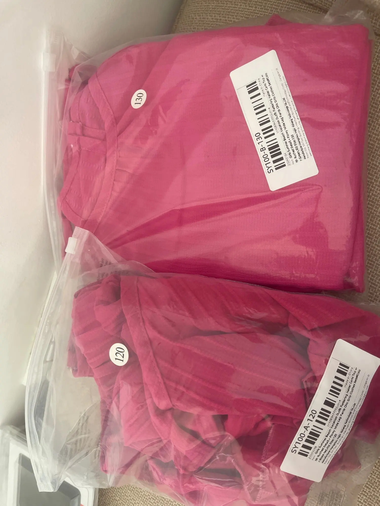 Halter Cami Top and Flowy Wide Leg Pants Set photo review