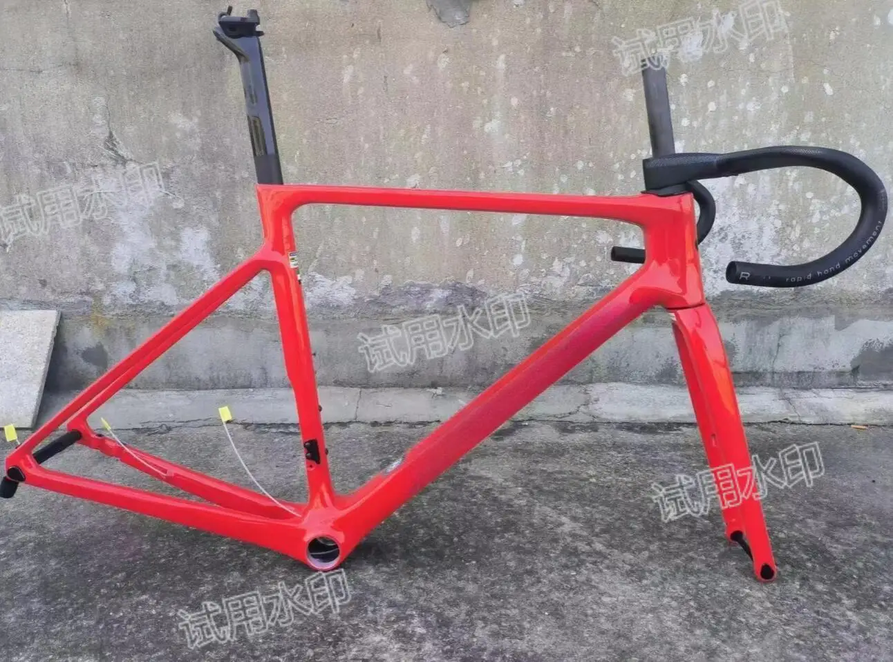 Newest style full carbon bike frameset disc brakes V4RS