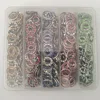 Free Shipping 400pcs Mix Colors 17mm Rhinestone Button For Hair Flower Wedding Invitation DIY Flower Centerpiece LSRB1025 6