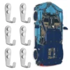 XGREPACK Goods Wall Mount Hook for Lego Technic Mercedes-AMG F1 W14 E (42171 Wall Hook) 5