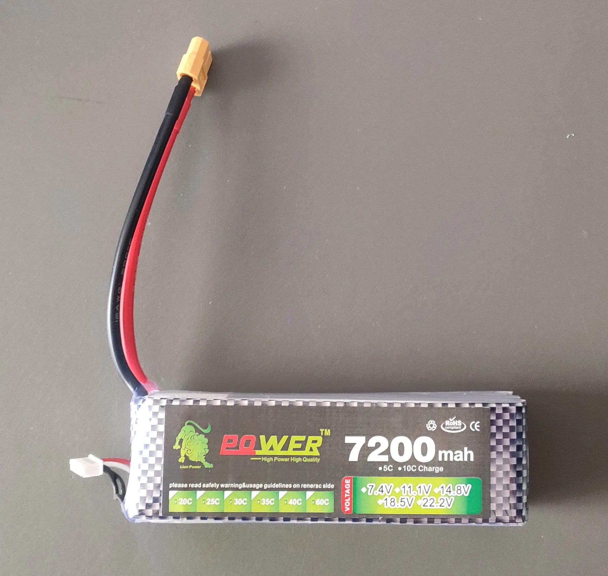 3S 11.1V Lipo Battery Deans T / XT60 1500mAh 1800mAh 2200mAh 2800mAh 4200mAh 5200mAh 7200mAh For RC Car Truck Buggy Racing Boat photo review