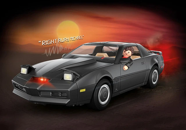 Coche de colección K.I.T.T El coche Fantástico 1/24 (Knight Rider