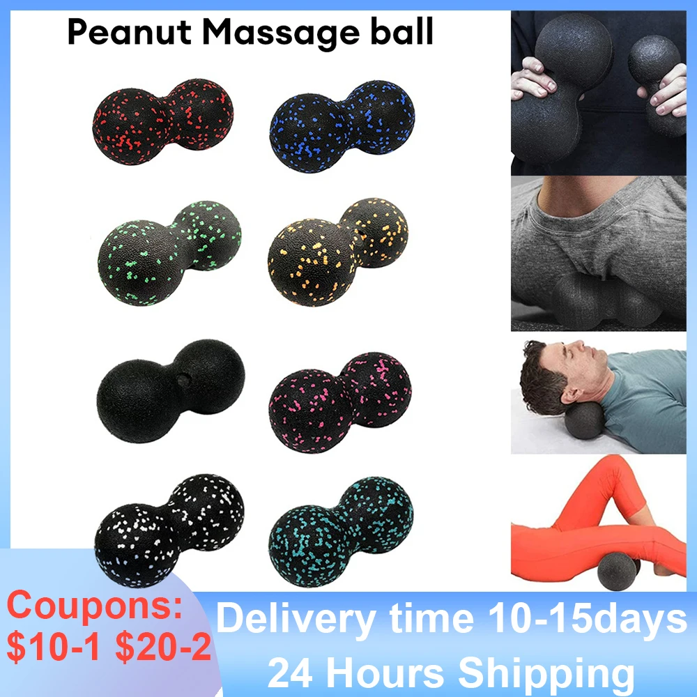 Fitness Ball EPP Peanut Massage Ball Body Fascia Ball Peanut Ball alleviare il dolore rilassamento muscolare Lacrosse Fitness Myofascia Ball