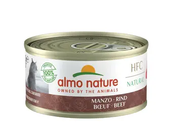 Almo Nature Gatto HFC Natural Lattina 70gr Manzo