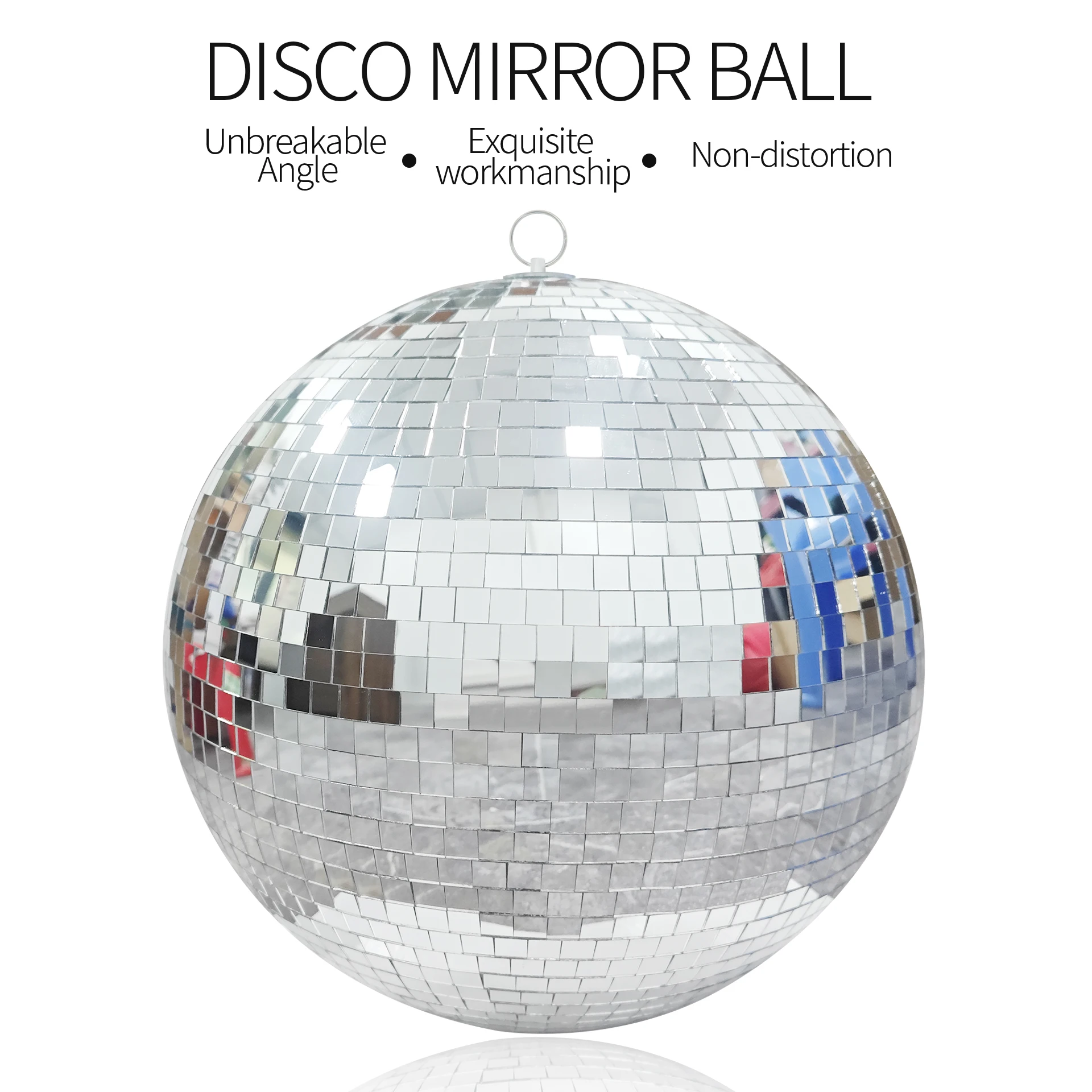 Disco Ball Light 12 inch Mirror Large Disco 30 cm Hanging Party Wedding Decoration