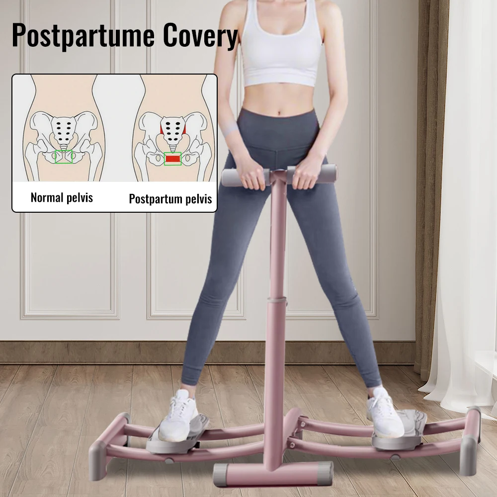 Macchina da sci Allenatore da sci regolabile Modellamento del corpo per l'allenamento della forza delle gambe Allenatore fitness multifunzionale Aerobica - immagine 6
