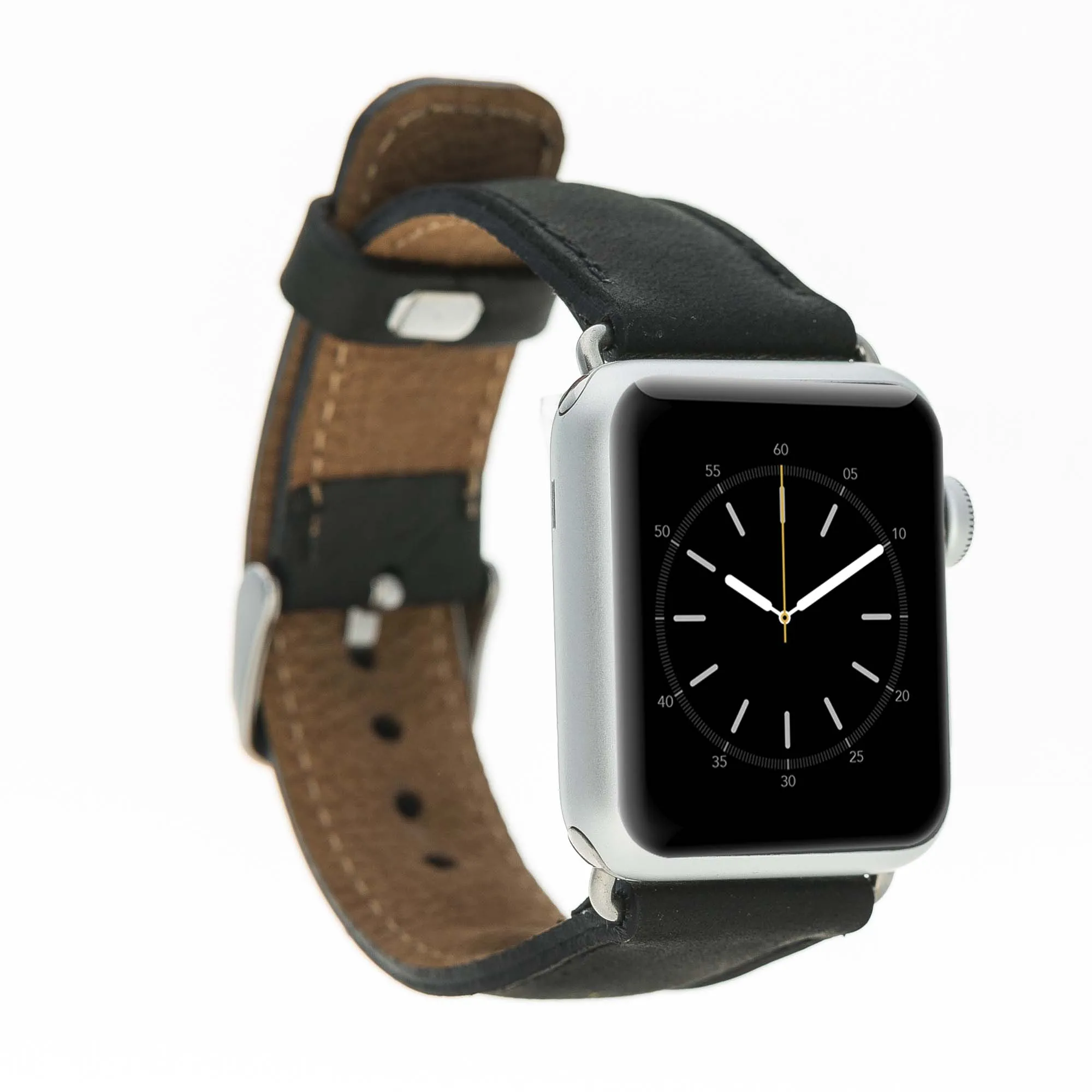 

BOULETTA CLASSIC Genuine Leather Handmade Watchband Cord for Apple iWatch 38-40-41-42-44-45mm Size and Connector Options
