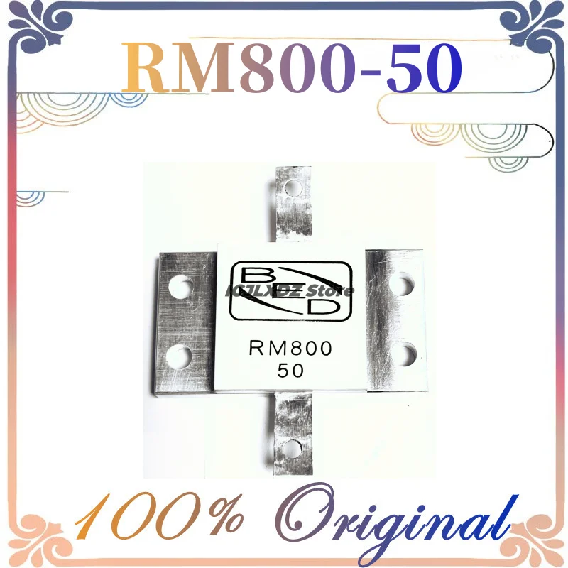 RFG50-800 50 Ohm RF Termination Resistor Dummy Load – 800 Watts, New & Unused