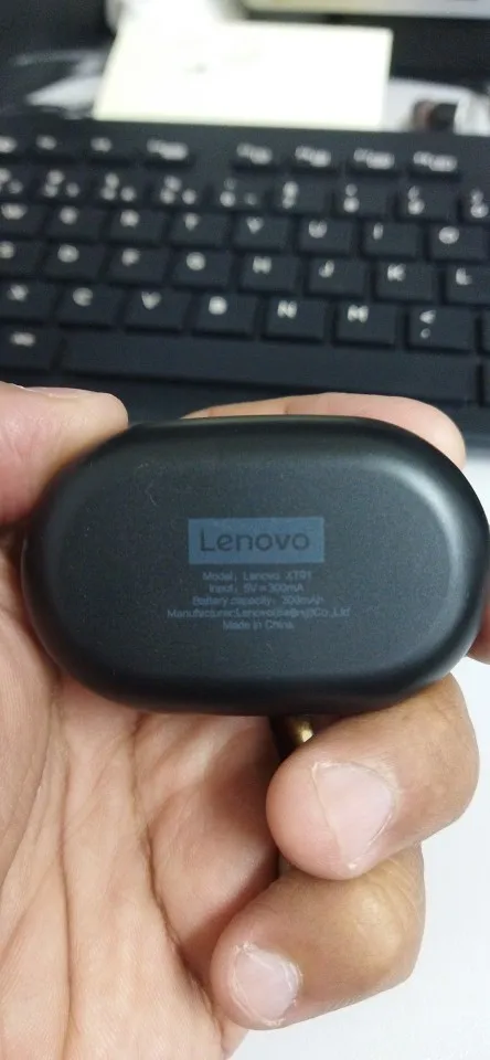 Fones de Ouvido Sem Fio Lenovo xt91 tws photo review
