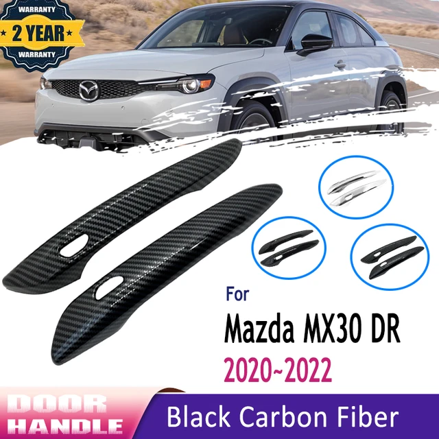 2Pcs Für Mazda MX30 Zubehör MX 30 MX-30 DR 2020 2021 2022 Carbon Faser  Außentür Griff Abdeckungen Auto zubehör Aufkleber - AliExpress